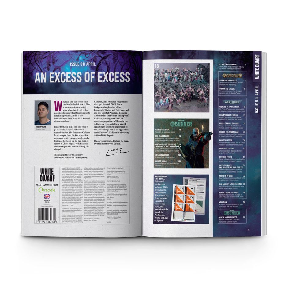 Games Workshop WD04-25 - White Dwarf 511 (April 2025)