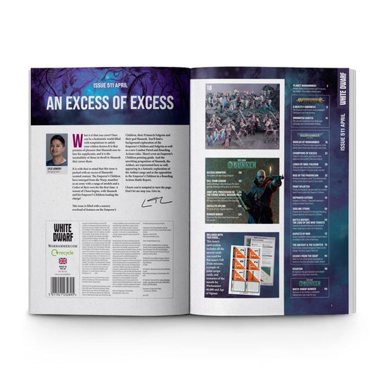 Games Workshop WD04-25 - White Dwarf 511 (April 2025)