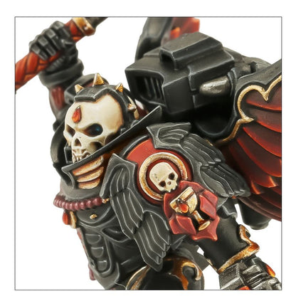 Games Workshop 41-17 - Warhammer 40,000 - Blood Angels: Chaplain With Jump Pack