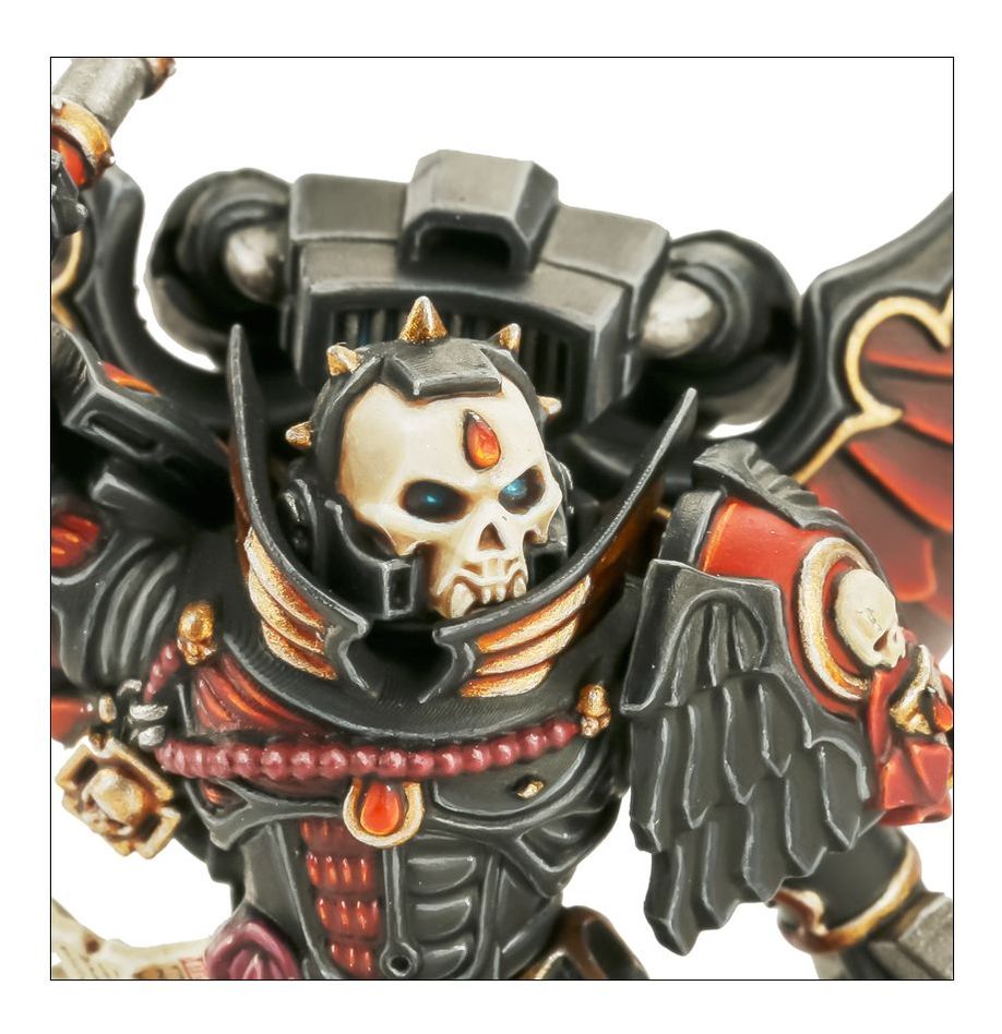 Games Workshop 41-17 - Warhammer 40,000 - Blood Angels: Chaplain With Jump Pack