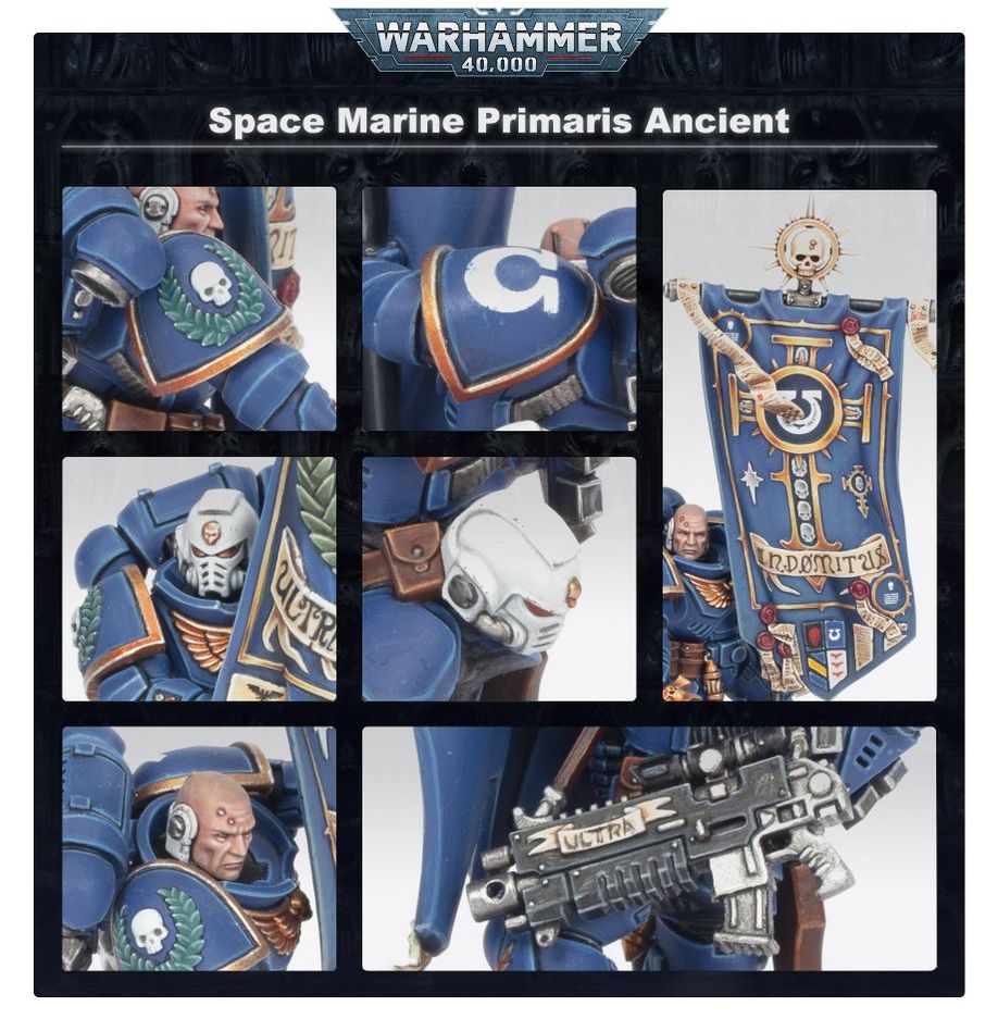Games Workshop 48-96 - Warhammer 40,000 - Space Marines: Primaris Ancient