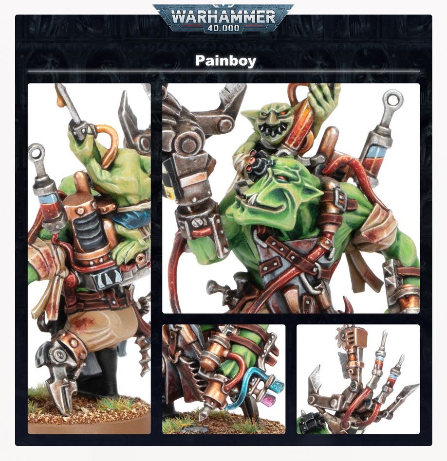 Games Workshop 50-25 - Warhammer 40,000 - Orks: Painboy