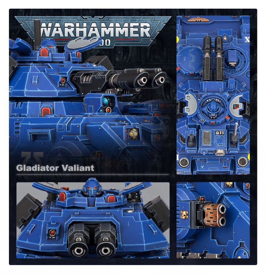 Games Workshop 48-37 - Warhammer 40,000 - Space Marines: Gladiator