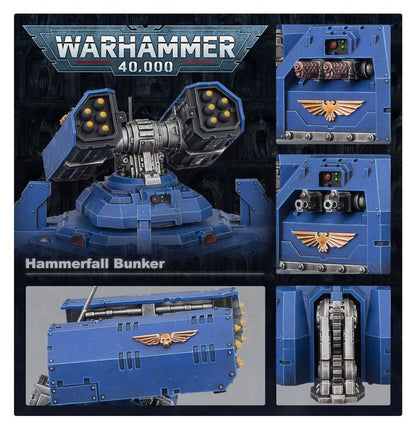 Games Workshop 48-22 - Warhammer 40,000 - Space Marines: Hammerfall Bunker
