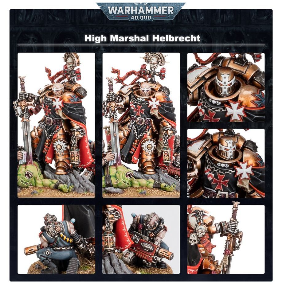 Games Workshop 55-41 - Warhammer 40,000 - Black Templars: High Marshal Helbrecht