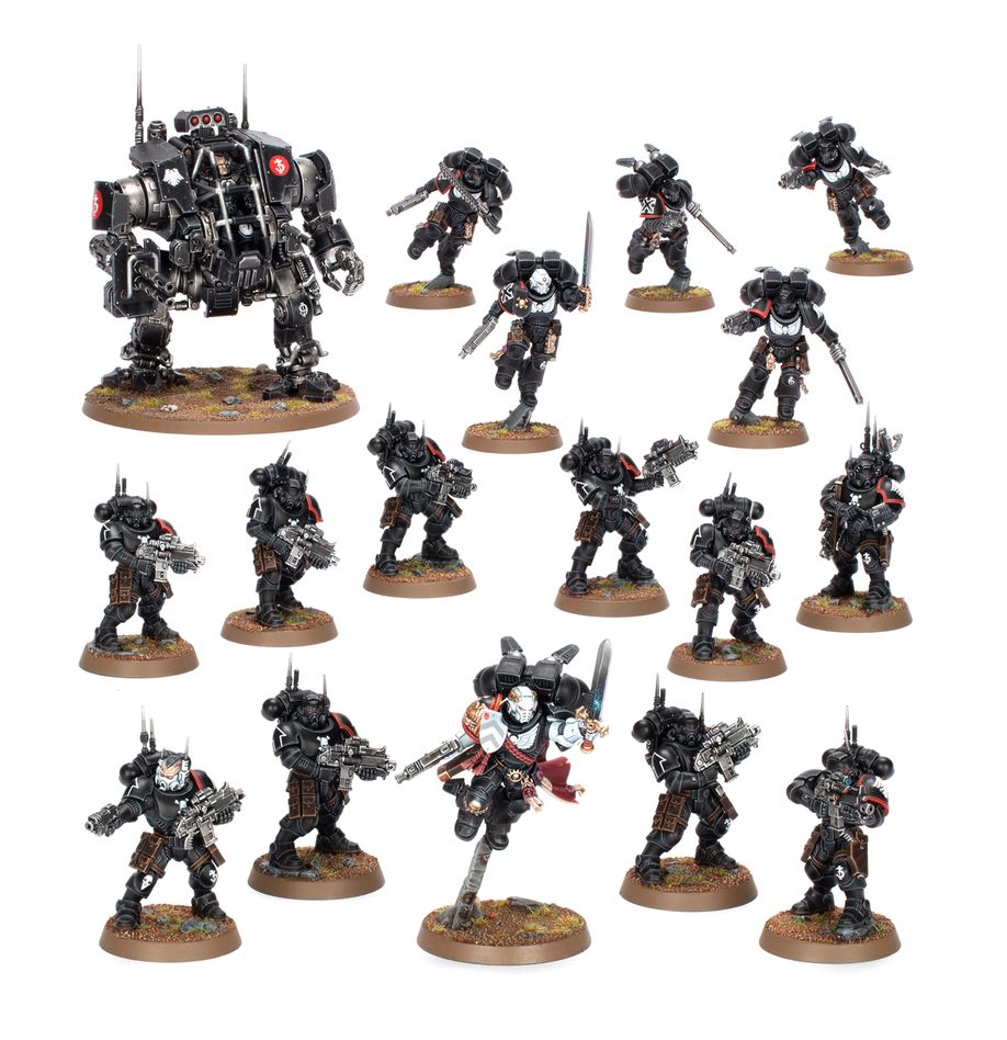 Games Workshop 73-554 - Warhammer 40,000 - Raven Guard: Combat Patrol