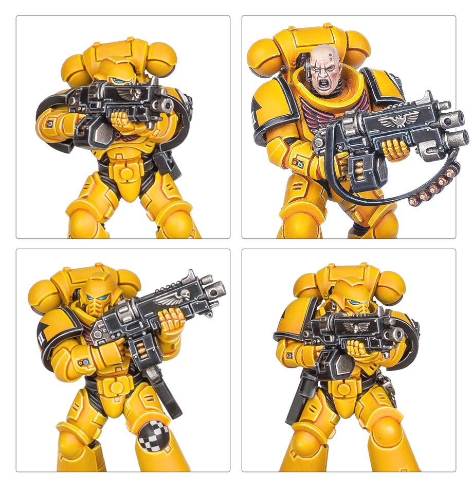 Games Workshop 73-557 - Warhammer 40,000 - Imperial Fists: Combat Patrol