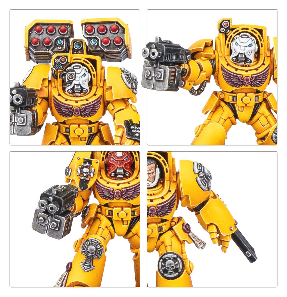 Games Workshop 73-557 - Warhammer 40,000 - Imperial Fists: Combat Patrol