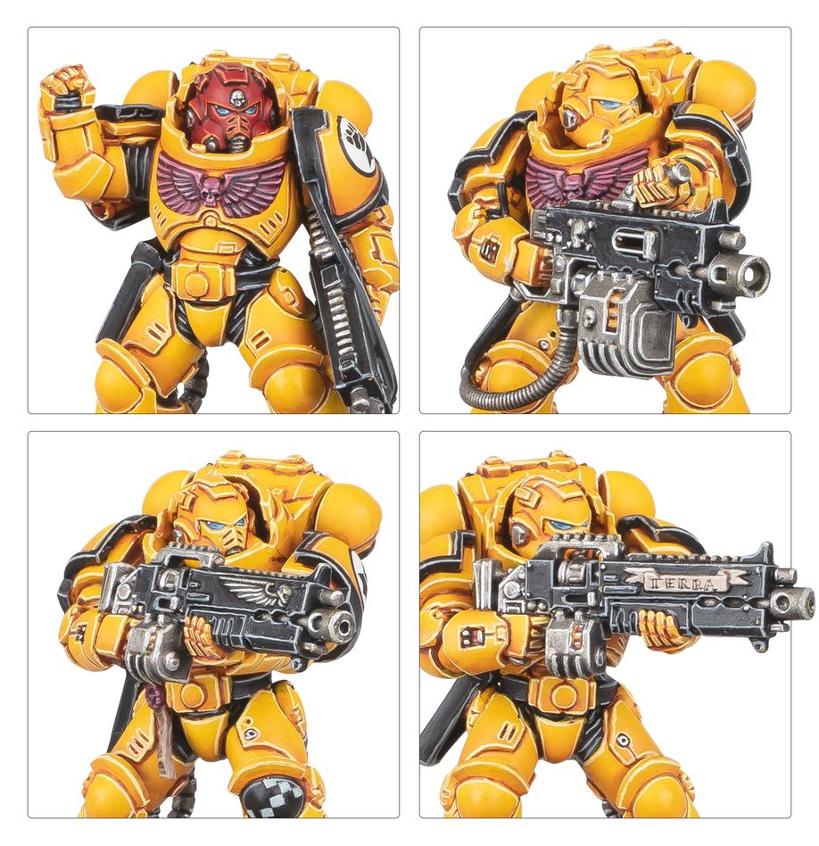 Games Workshop 73-557 - Warhammer 40,000 - Imperial Fists: Combat Patrol