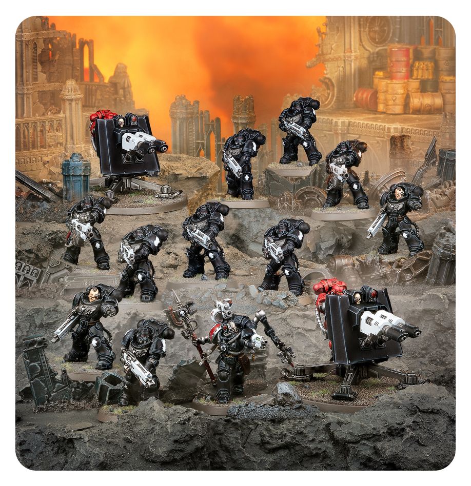 Games Workshop 73-555 - Warhammer 40,000 - Iron Hands: Combat Patrol
