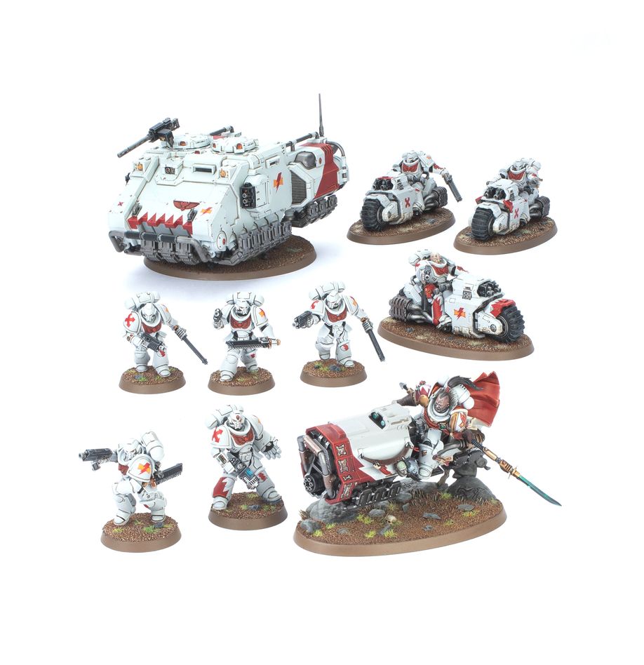 Games Workshop 73-556 - Warhammer 40,000 - White Scars: Combat Patrol