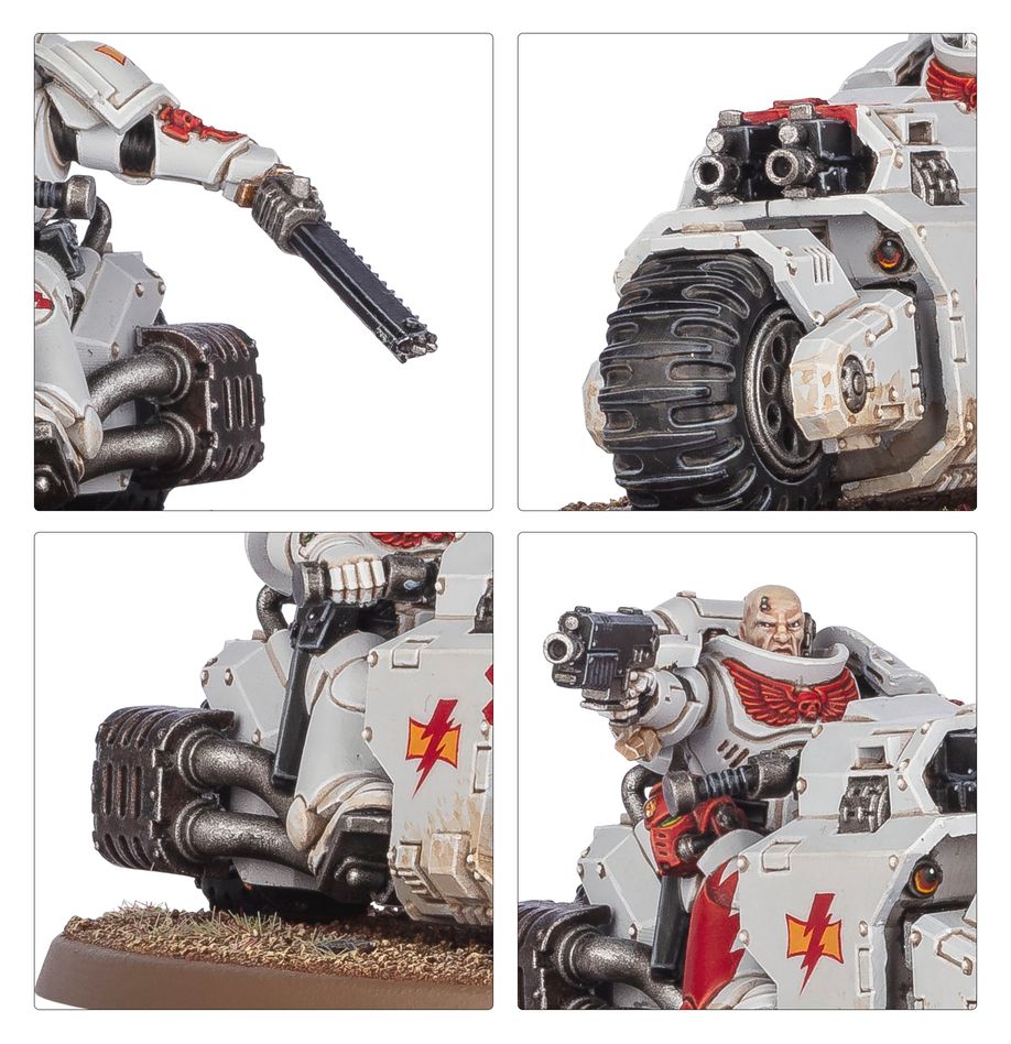 Games Workshop 73-556 - Warhammer 40,000 - White Scars: Combat Patrol