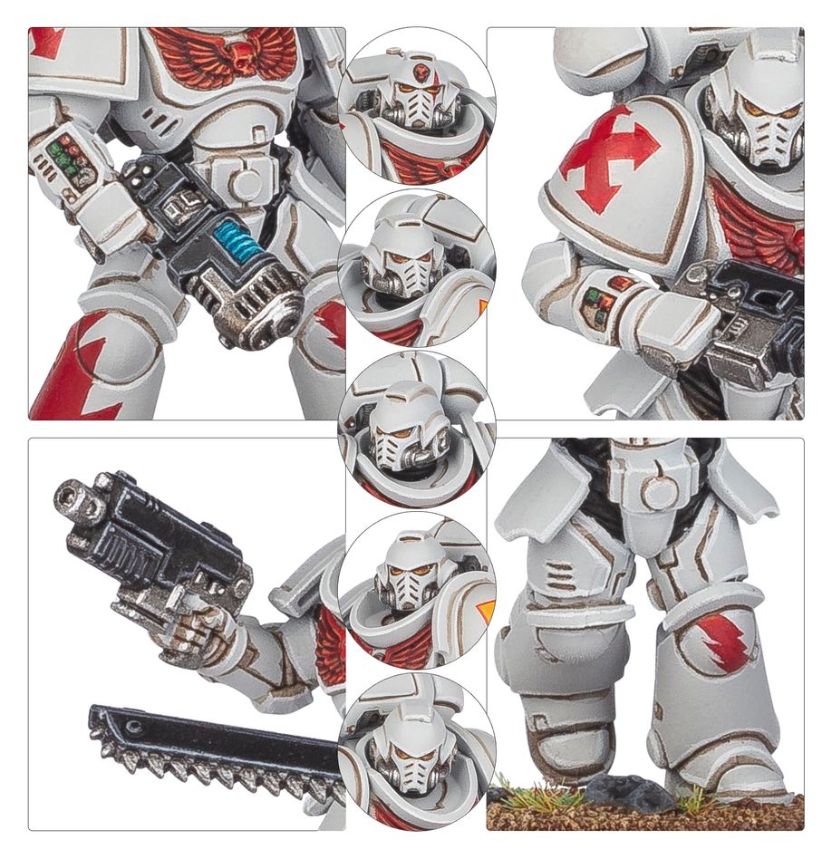 Games Workshop 73-556 - Warhammer 40,000 - White Scars: Combat Patrol