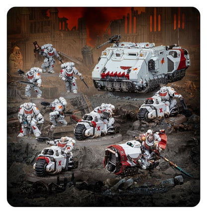 Games Workshop 73-556 - Warhammer 40,000 - White Scars: Combat Patrol