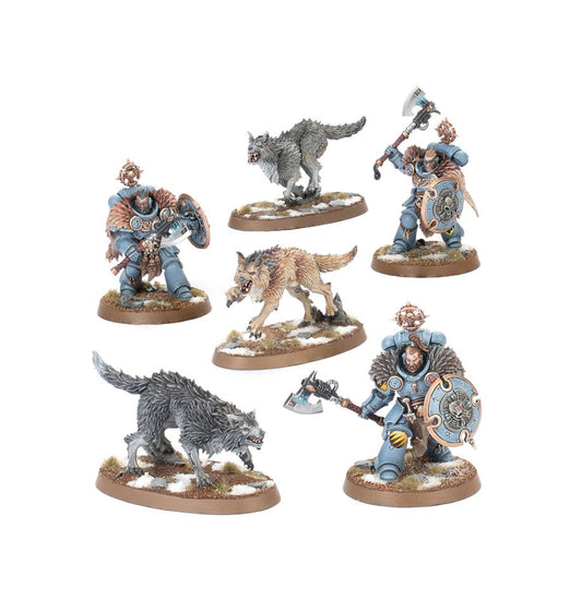 Games Workshop 53-29 - Warhammer 40,000 - Space Wolves: Wolf Guard Headtakers