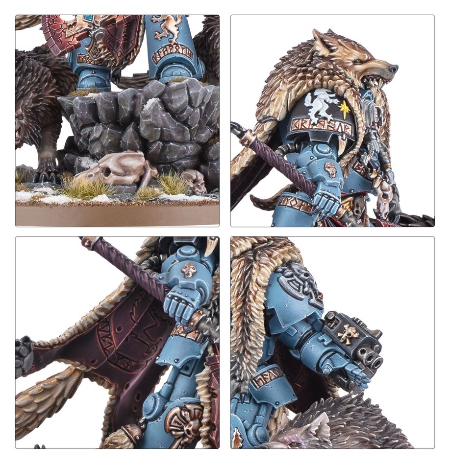 Games Workshop 53-28 - Warhammer 40,000 - Space Wolves: Logan Grimnar