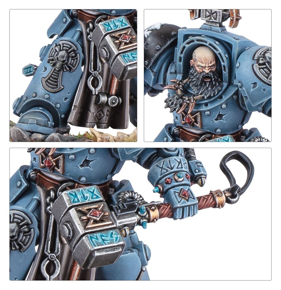 Games Workshop 53-38 - Warhammer 40,000 - Space Wolves: Arjac Rockfist