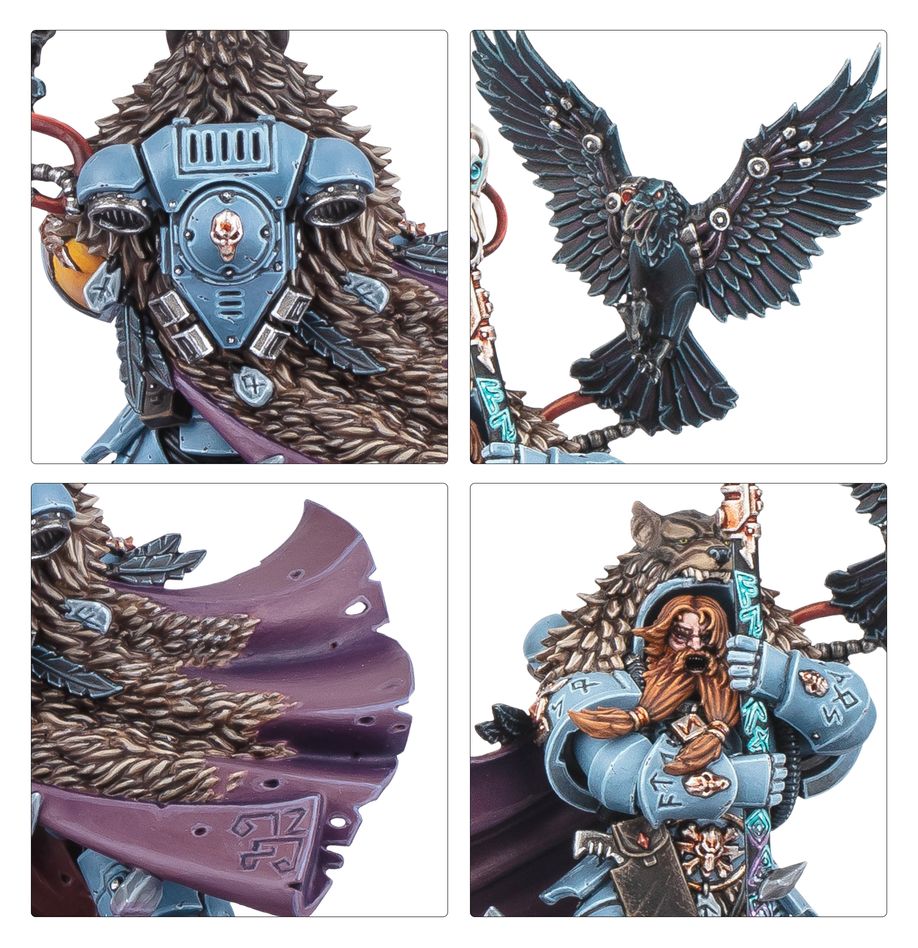 Games Workshop 53-35 - Warhammer 40,000 - Space Wolves: Njal Stormcaller