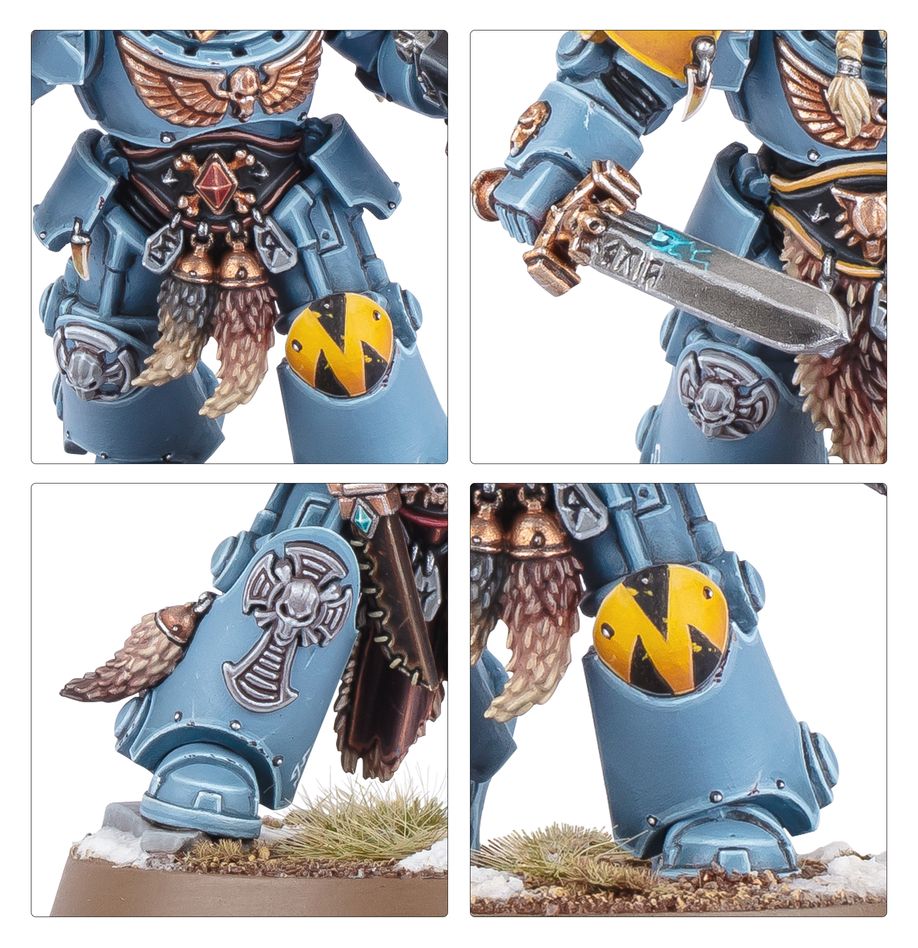 Games Workshop 53-36 - Warhammer 40,000 - Space Wolves: Wolf Guard Terminators