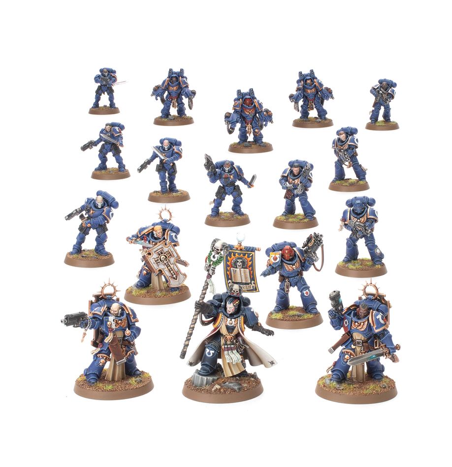 Games Workshop 73-558 - Warhammer 40,000 - Ultramarines: Combat Patrol