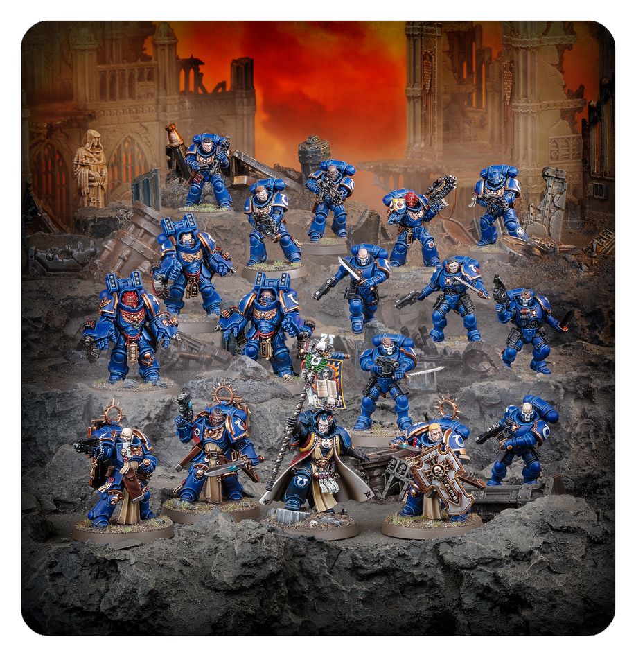 Games Workshop 73-558 - Warhammer 40,000 - Ultramarines: Combat Patrol