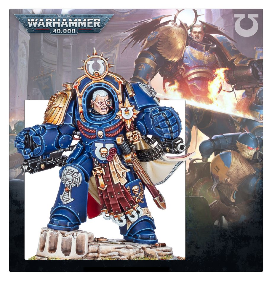 Games Workshop 55-74 - Warhammer 40,000 - Ultramarines: Marneus Calgar in Armour of Antilochus
