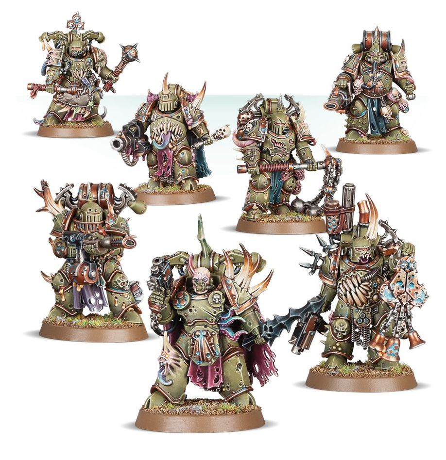 Games Workshop 43-55 - Warhammer 40,000 - Death Guard: Plague Marines