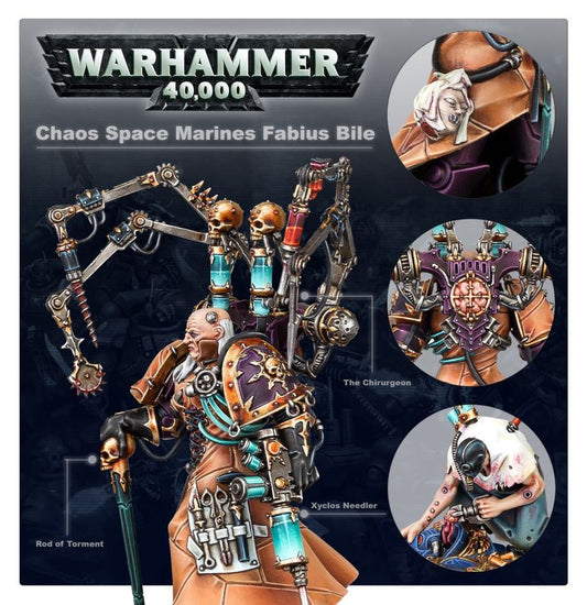 Games Workshop 43-73 - Warhammer 40,000 - Chaos Space Marines: Fabius Bile
