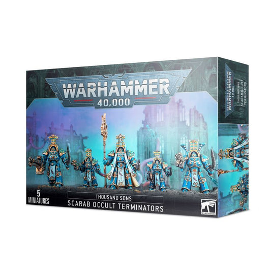 Games Workshop 43-36 - Warhammer 40,000 - Thousand Sons: Scarab Occult Terminators