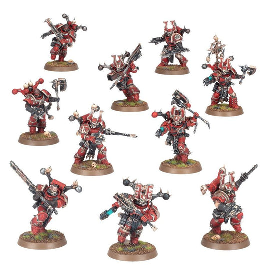 Games Workshop 43-10 - Warhammer 40,000 - World Eaters: Khorne Berserkers