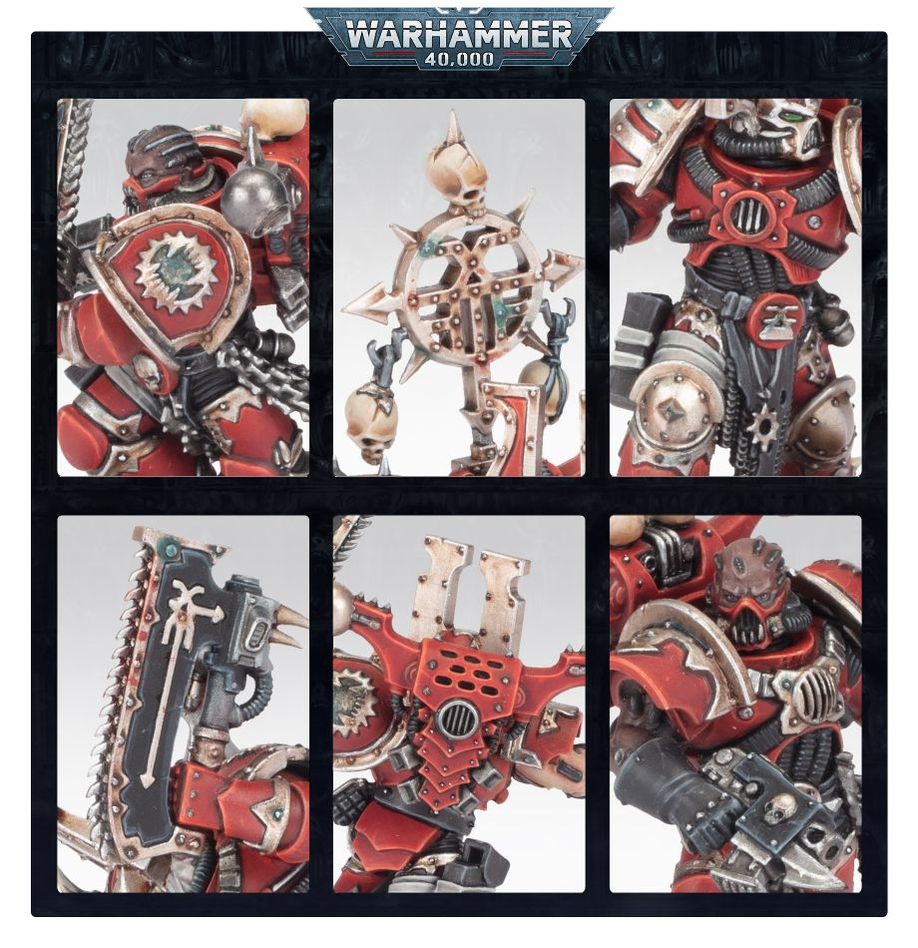 Games Workshop 43-10 - Warhammer 40,000 - World Eaters: Khorne Berserkers