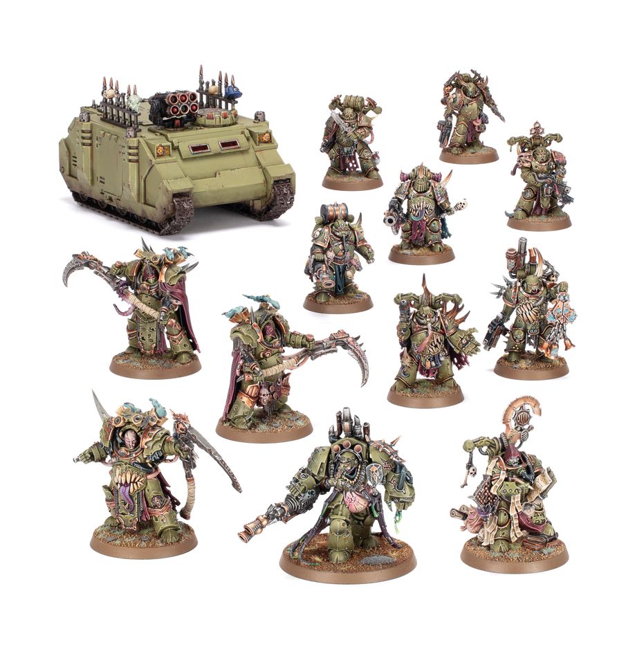 Games Workshop 73-422 - Warhammer 40,000 - Death Guard: Combat Patrol (2025)