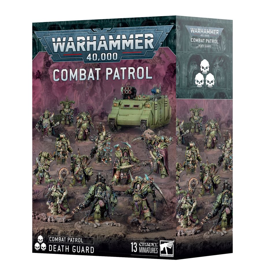 Games Workshop 73-422 - Warhammer 40,000 - Death Guard: Combat Patrol (2025)