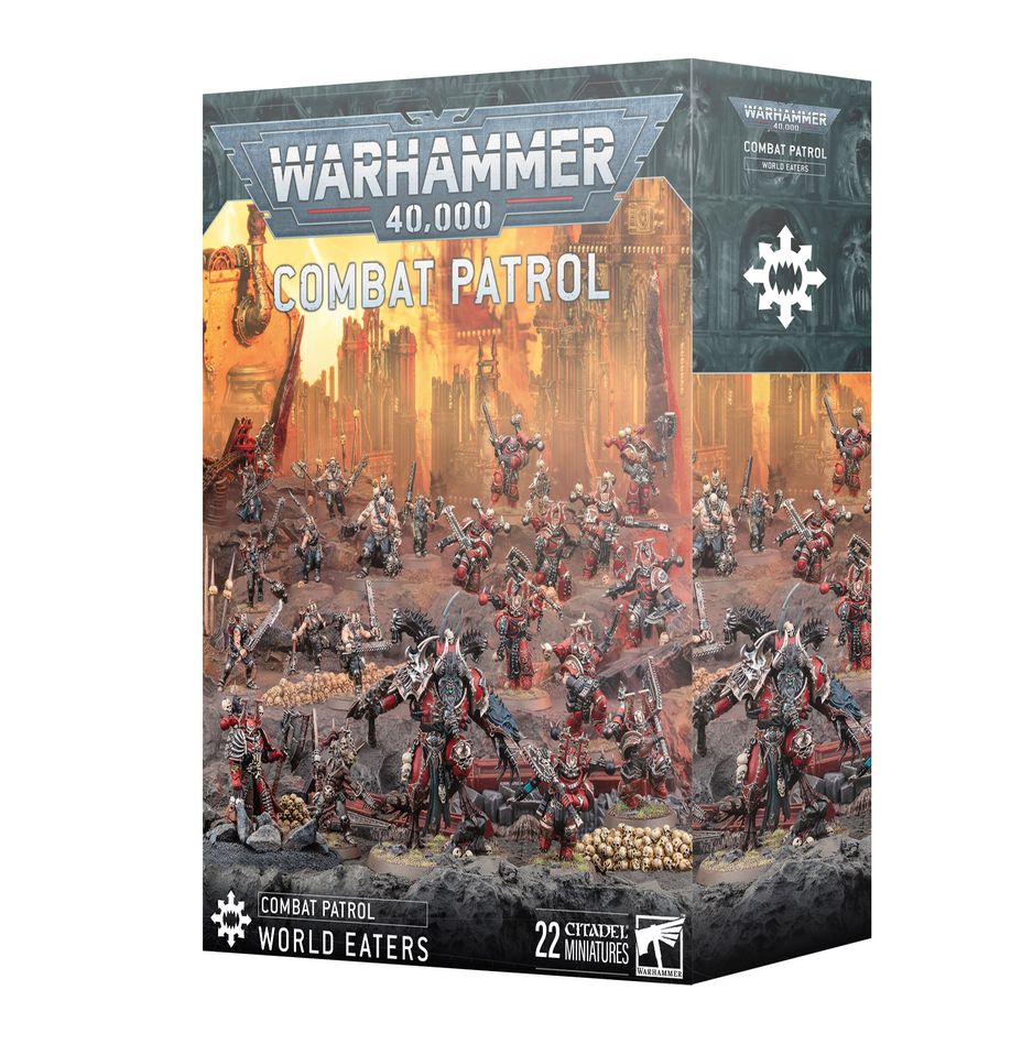 Games Workshop 73-672 - Warhammer 40,000 - World Eaters: Combat Patrol (2025)