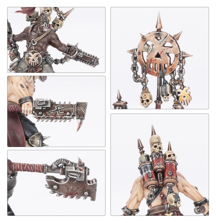 Games Workshop 67-04 - Warhammer 40,000 - World Eaters: Gorestorm Slaughterpack