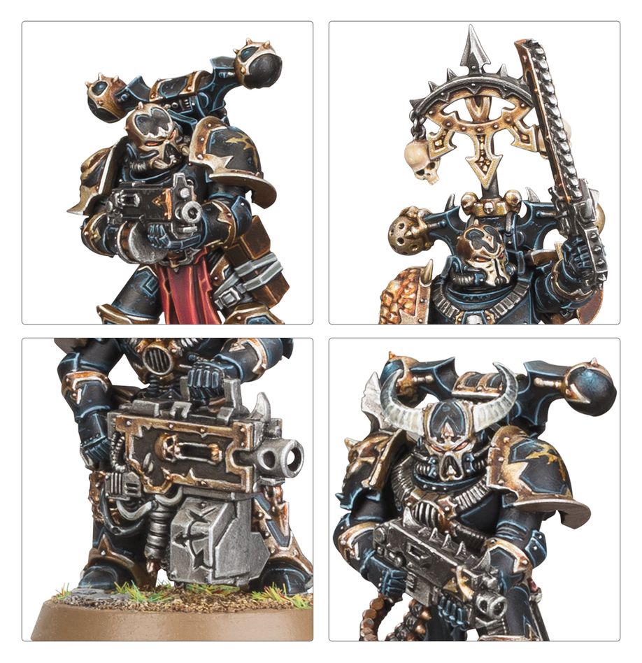 Games Workshop 43-105 - Warhammer 40,000 - Chaos Space Marines: Legionaries