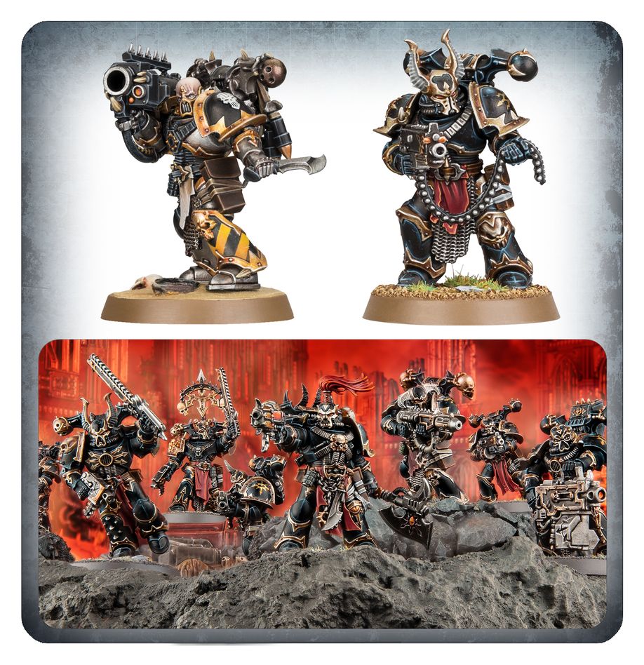 Games Workshop 43-105 - Warhammer 40,000 - Chaos Space Marines: Legionaries