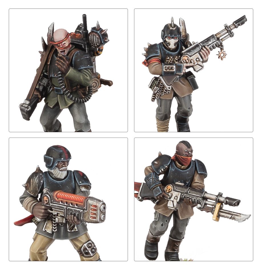 Games Workshop 43-107 - Warhammer 40,000 - Chaos Space Marines: Traitor Guardsmen Squad