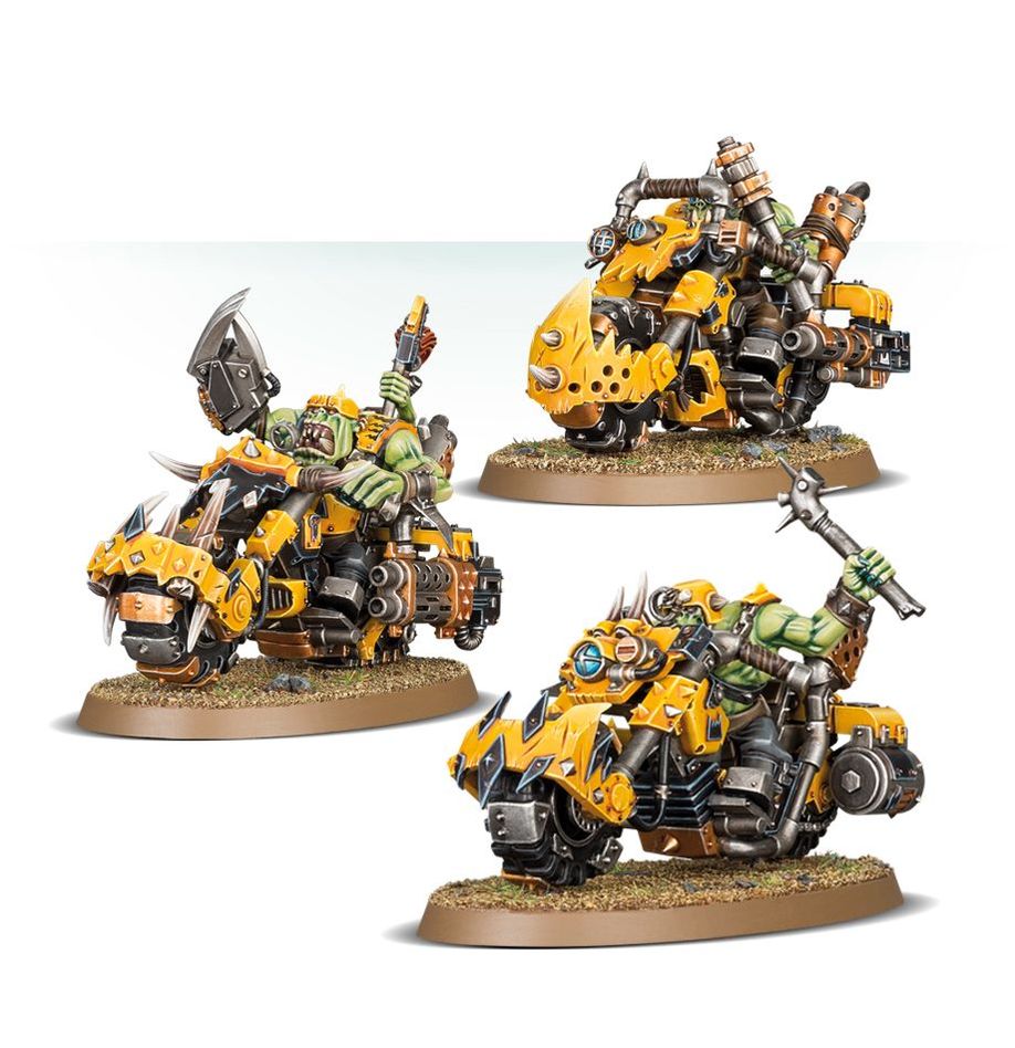 Games Workshop 50-07 - Warhammer 40,000 - Orks: Warbikers