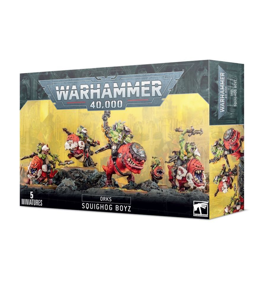 Games Workshop 50-54 - Warhammer 40,000 - Orks: Squighog Boyz