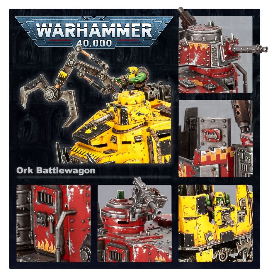 Games Workshop 50-20 - Warhammer 40,000 - Orks: Battlewagon