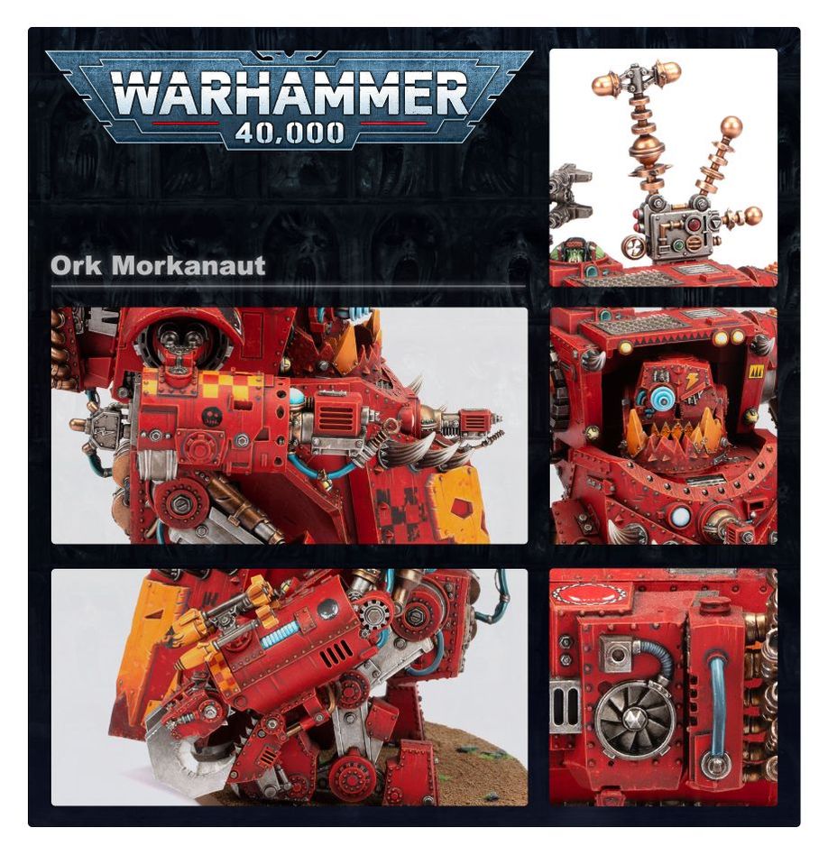 Games Workshop 50-19 - Warhammer 40,000 - Orks: Morkanaut