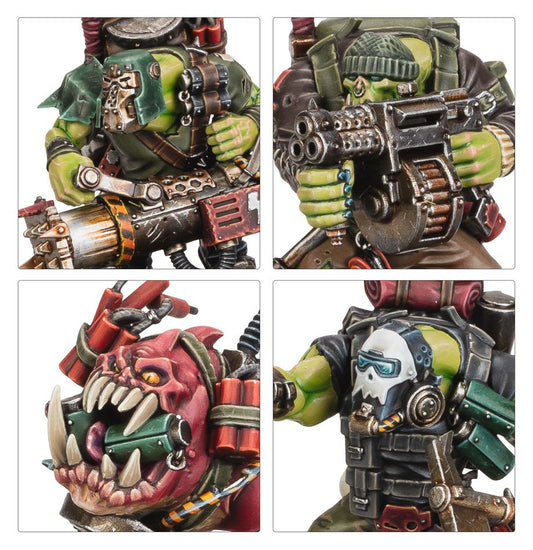 Games Workshop 50-70 - Warhammer 40,000 - Orks: Kommandos