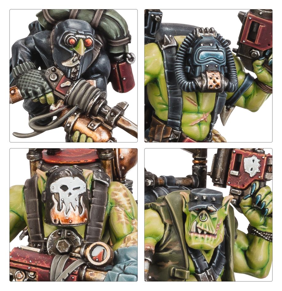 Games Workshop 50-70 - Warhammer 40,000 - Orks: Kommandos