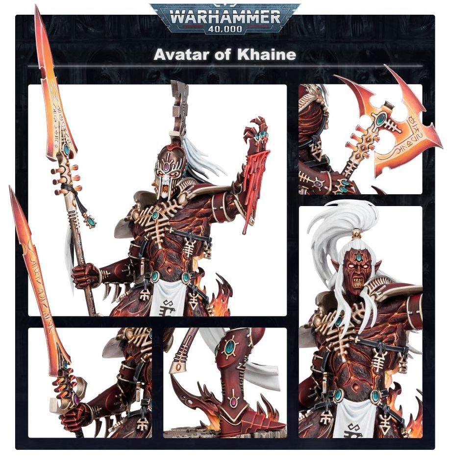 Games Workshop 46-62 - Warhammer 40,000 - Aeldari: Avatar of Khaine