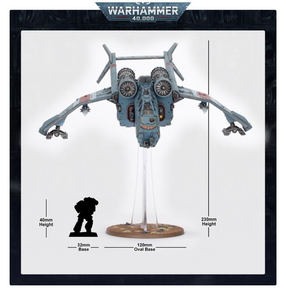 Games Workshop 47-10 - Warhammer 40,000 - Astra Militarum: Valkyrie