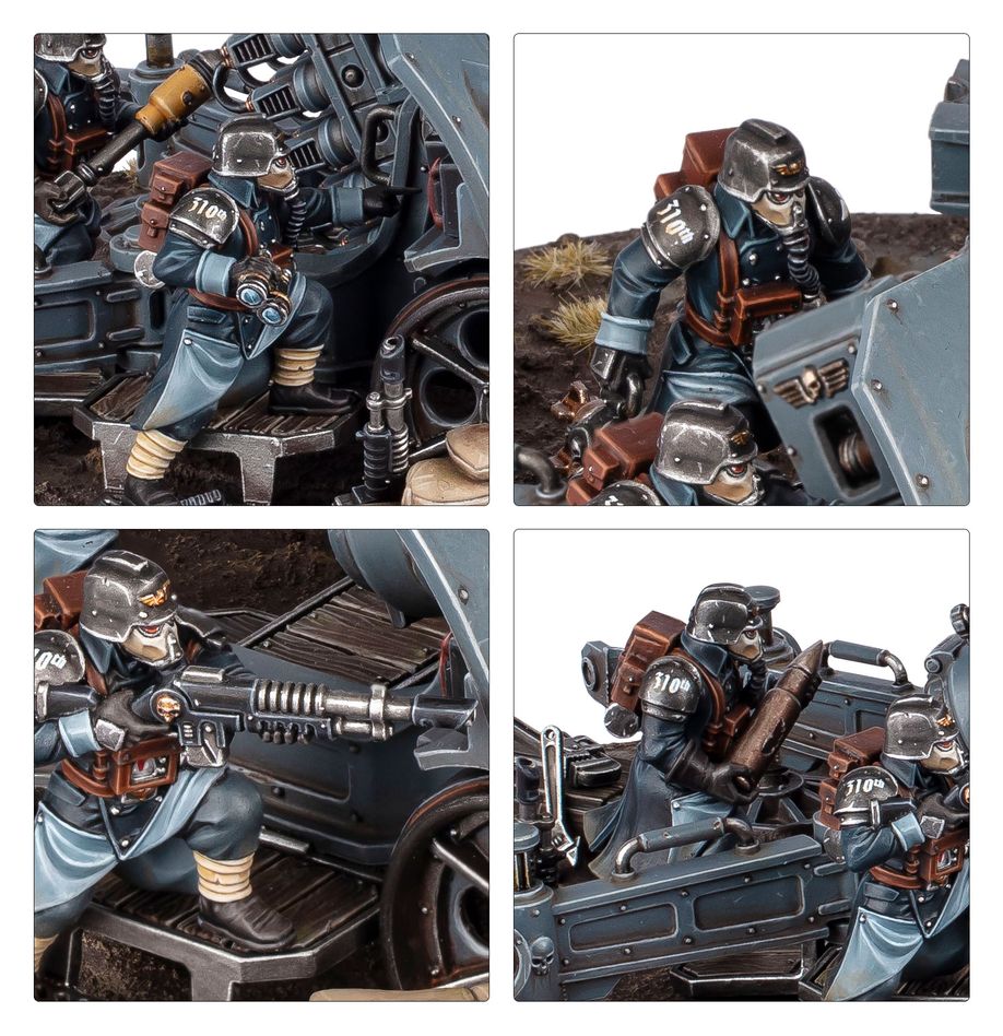 Games Workshop 47-78 - Warhammer 40,000 - Astra Militarum: Krieg Artillery Team