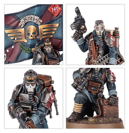 Games Workshop 47-72 - Warhammer 40,000 - Astra Militarum: Krieg Command Squad
