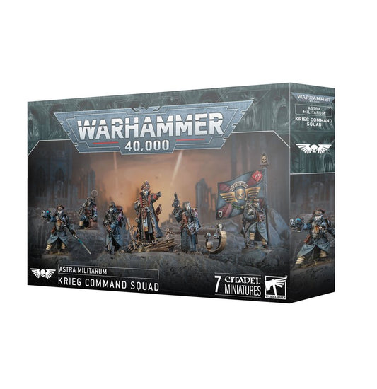 Games Workshop 47-72 - Warhammer 40,000 - Astra Militarum: Krieg Command Squad