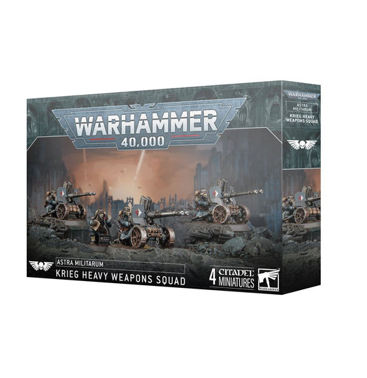 Games Workshop 47-73 - Warhammer 40,000 - Astra Militarum: Krieg Heavy Weapons Squad